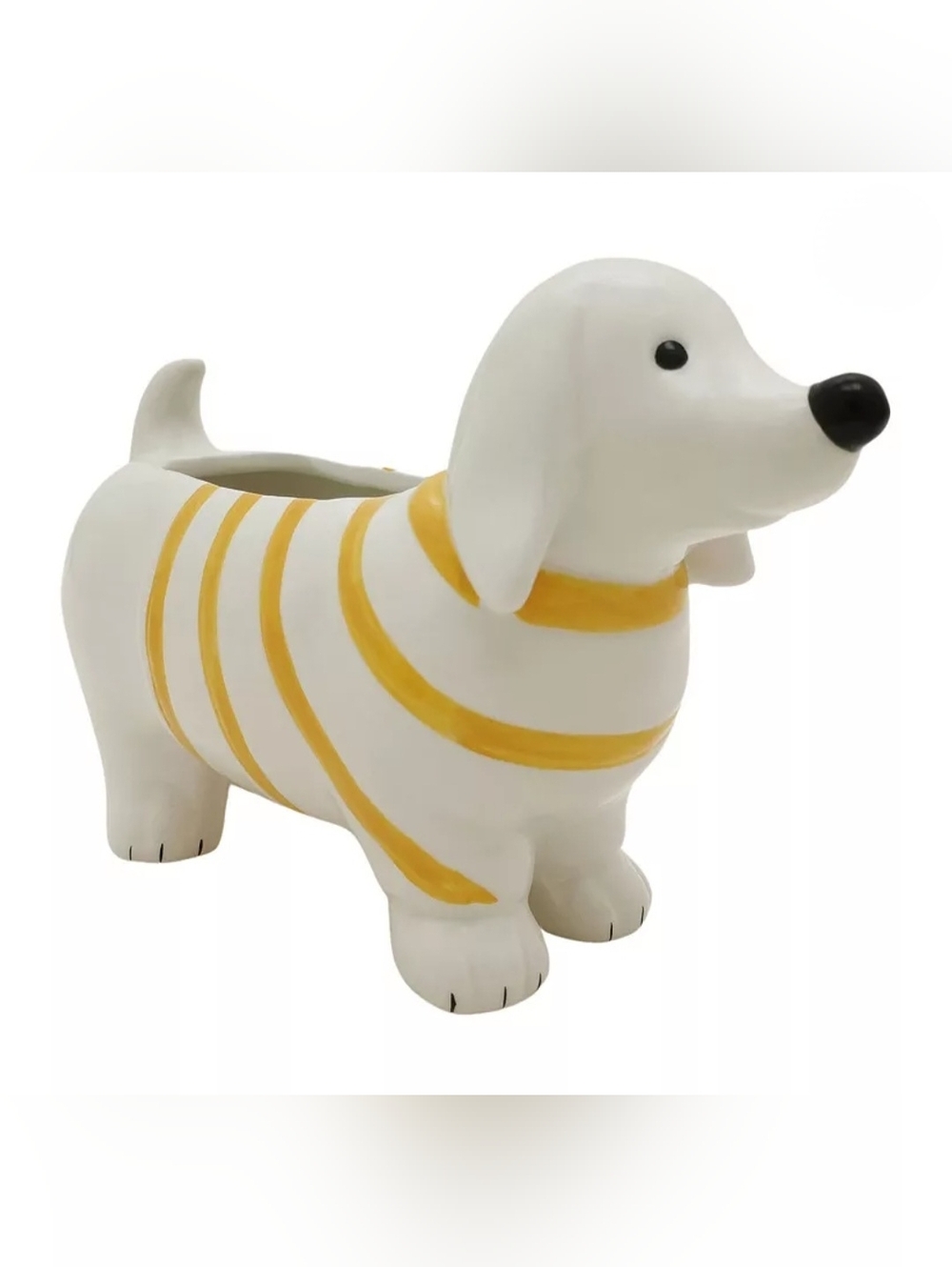 Dachshund Ceramic Planter